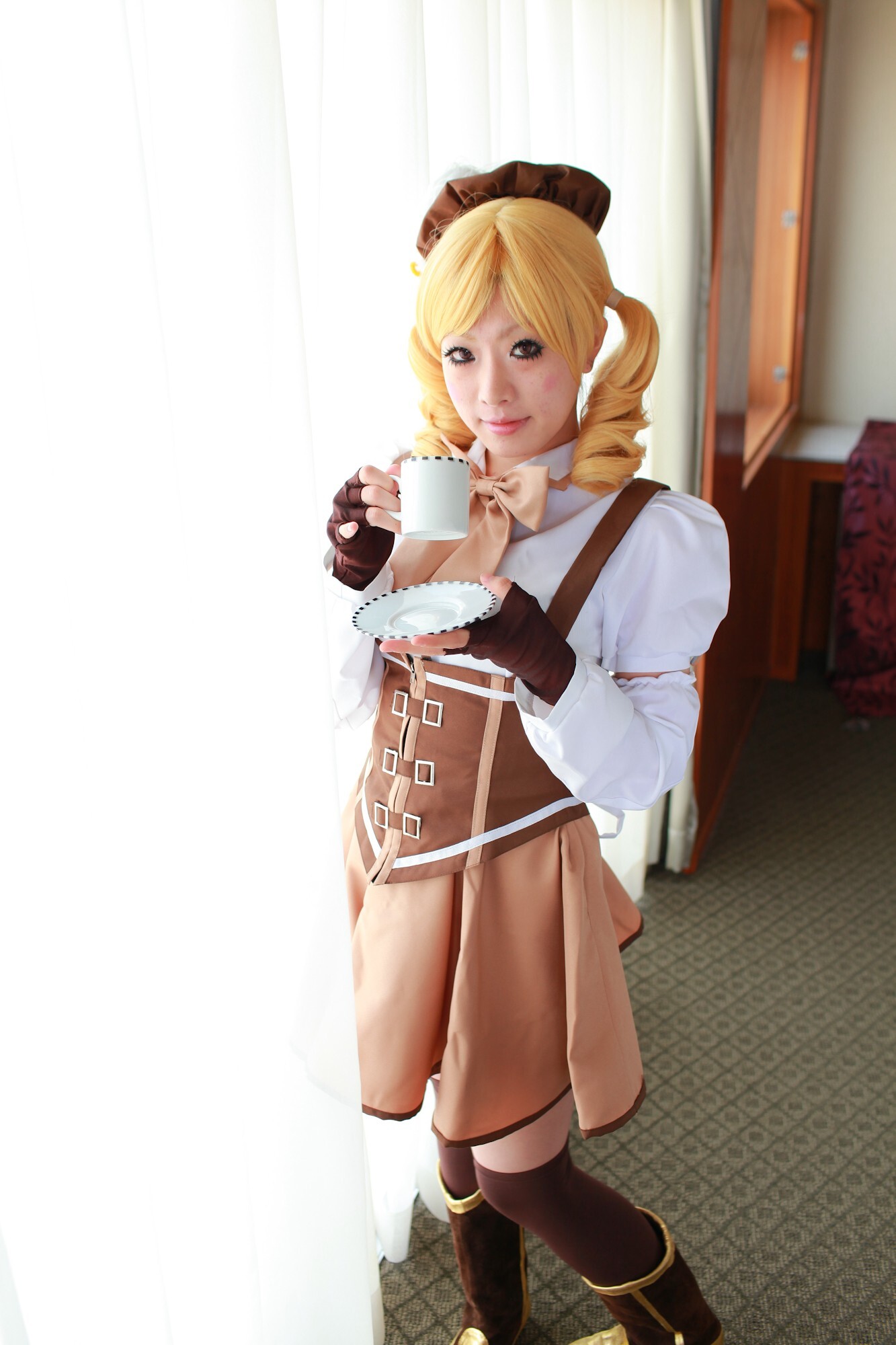 [Cosplay]  Mahou Shoujo Madoka Magika - New Mami Tomoe Hot Cosplay 1